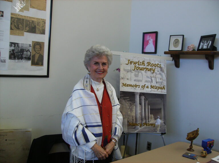 Nancy Petrey, author of Jewish Roots Journey
