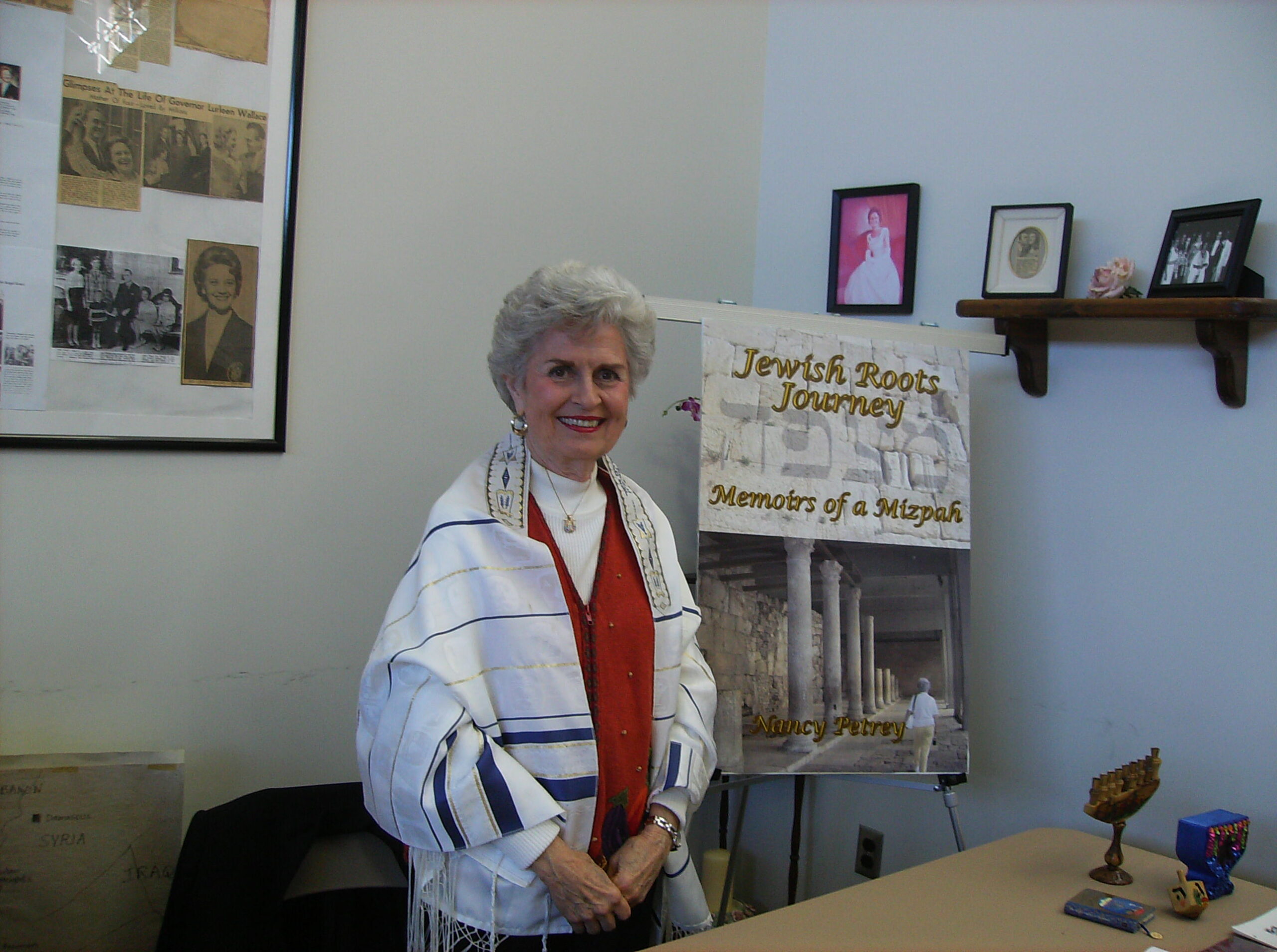 Nancy Petrey, author of Jewish Roots Journey