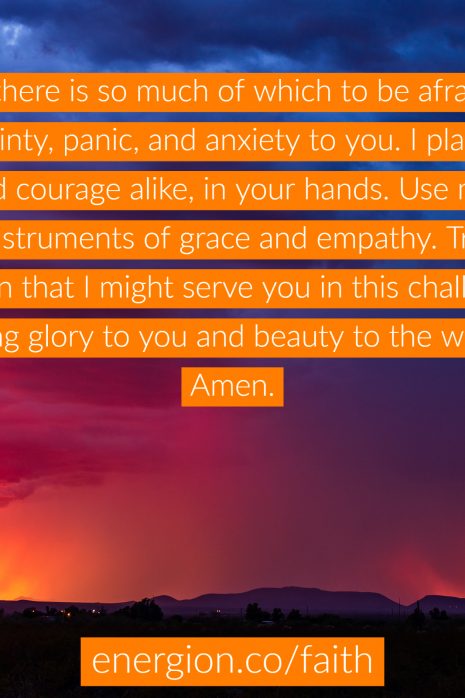 fear prayer fear prayer